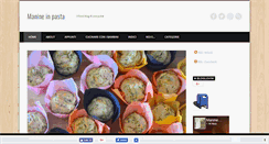 Desktop Screenshot of manineinpasta.com